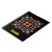 🤩 Geweldige pools Folk Wycinanki Notitieboek (Linkerzijde)