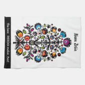 🤩 Geweldige pools Folk Wycinanki Theedoek (Horizontaal)