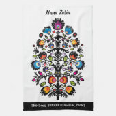 🤩 Geweldige pools Folk Wycinanki Theedoek (Verticaal)