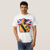 Geweldige Pop Art Diamond Jubilee met Uniefacilite T-shirt (Voorkant volledig)