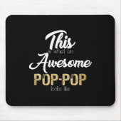 Geweldige Pop-Pop speciale opa Muismat (Voorkant)