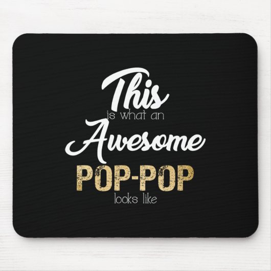 Geweldige Pop-Pop speciale opa Muismat (Voorkant)