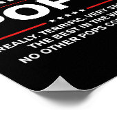 Geweldige Poppen - Grappige Donald Trump 2020-supp Poster (Hoek)