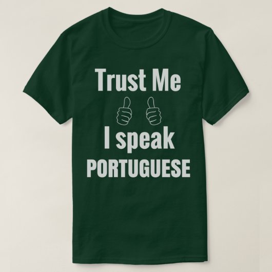 Geweldige Portugees Shirt Gift for Men Kind (Design voorkant)