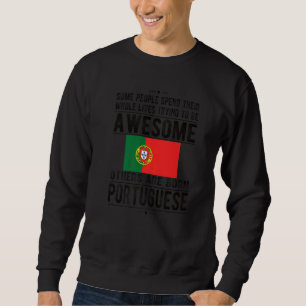 Geweldige Portugese vlag Portugal Portugese wortel Trui