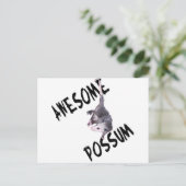 Geweldige possum briefkaart (Staand voorkant)