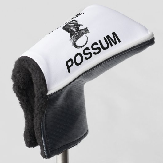 GEWELDIGE POSSUM GOLFHEADCOVER (3/4 voorkant)