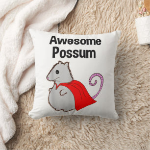 Geweldige Possum Grappig, Schattig. Dierenliefhebb Kussen