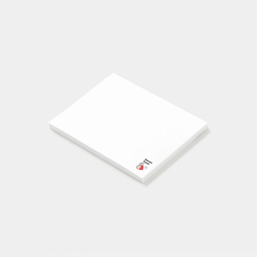 Geweldige Possum Grappig, Schattige. Dierenvriend Post-it® Notes (Schuin)