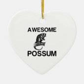 GEWELDIGE POSSUM KERAMISCH ORNAMENT (Voorkant)