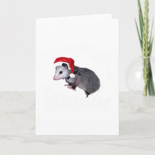 Geweldige Possum Kerstmis Feestdagen Kaart