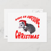 Geweldige Possum Kerstmis Feestdagenkaart (Voorkant / Achterkant)
