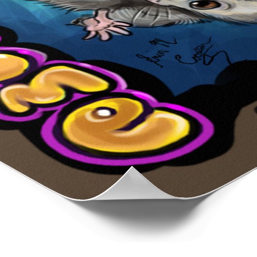 Geweldige Possum. Poster (Hoek)