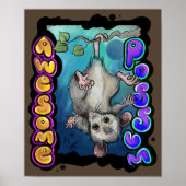 Geweldige Possum. Poster (Voorkant)