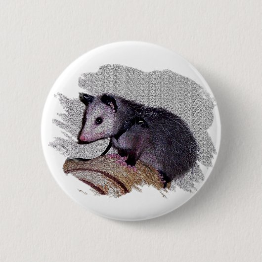 Geweldige possum ronde button 5,7 cm (Voorkant)