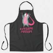 Geweldige Possum schattig Opossum Schort (Voorkant)