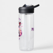 Geweldige possum | Schattigee Cartoon opossum Waterfles (Links)