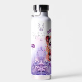 Geweldige possum | Schattigee Cartoon opossum Waterfles (Rechts)