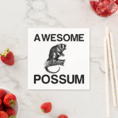 GEWELDIGE POSSUM SERVET (Insitu)