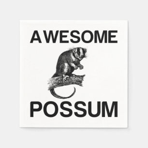 GEWELDIGE POSSUM SERVET