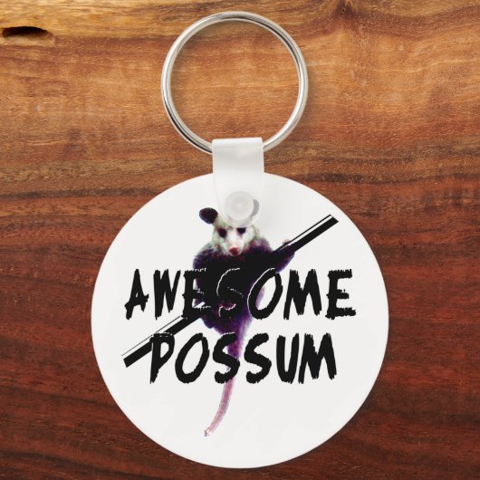 Geweldige possum sleutelhanger (Voorkant)