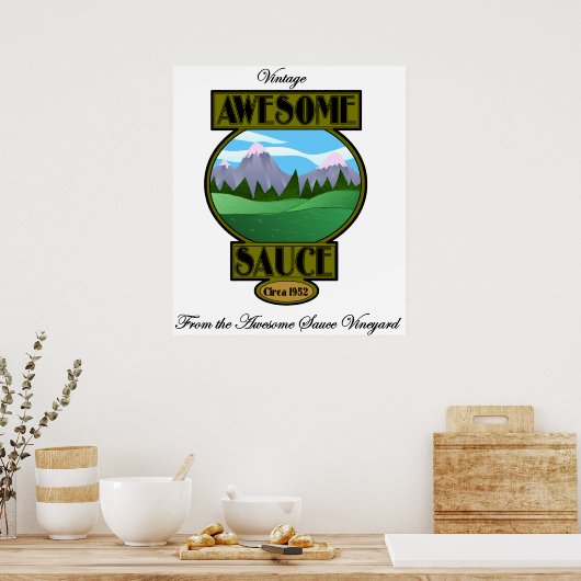 Geweldige poster (Keuken)