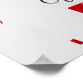 Geweldige Poster Valentijnsdag (Hoek)