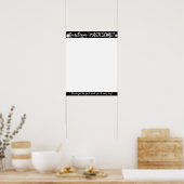 Geweldige poster voor erkenning teamwerknemers (Keuken)