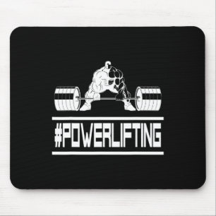 Geweldige #powerlifting Voor Gym Rats En Powerlift Muismat