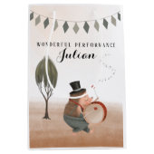 Geweldige prestaties - Egel Gift Bag Medium Cadeauzakje (Voorkant)