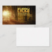 "Geweldige prestaties" Inspirerend Quote Notitiekaartje (Voorkant / Achterkant)