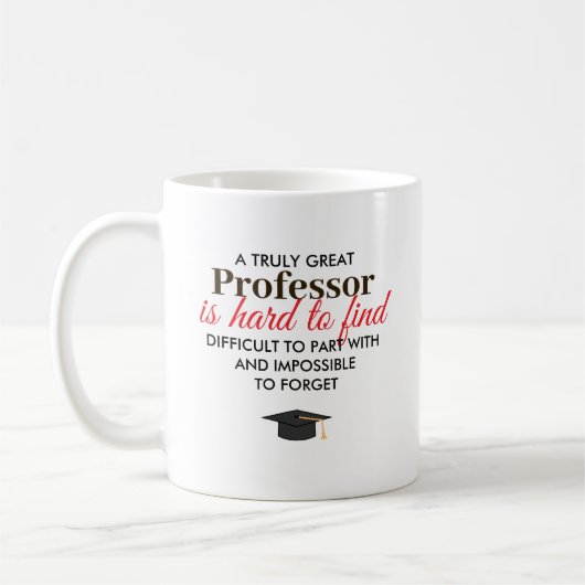 Geweldige Professor Gepersonaliseerde Naam Cadeau Koffiemok (Links)
