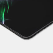 Geweldige pruimengloeipapegaai bureaumat (Hoek)