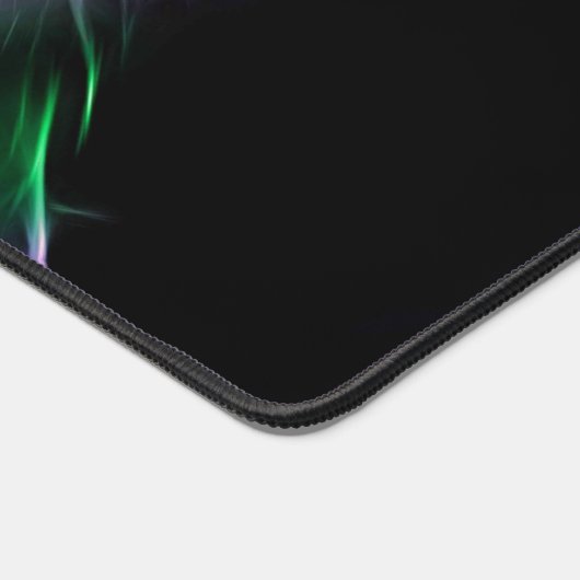 Geweldige pruimengloeipapegaai bureaumat (Hoek)