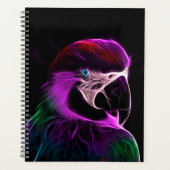 Geweldige pruimengloeipapegaai planner (Voorkant)