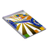 Geweldige psychedelische Monstertruck Notitieboek (Rechterzijde)