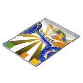 Geweldige psychedelische Monstertruck Notitieboek (Linkerzijde)