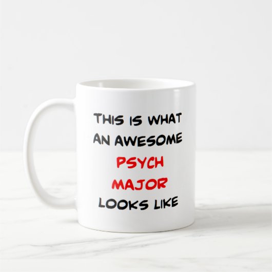 geweldige psychose koffiemok (Links)