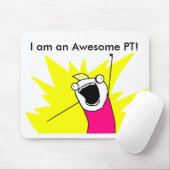 Geweldige PT-mousepad Muismat (Met muis)