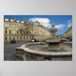 Geweldige Pulteney Street, Bath. Poster