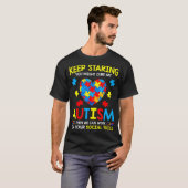 Geweldige Puzzle Piece TShirt Autism Awareness for (Voorkant volledig)