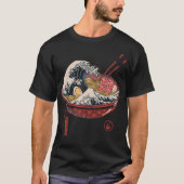 Geweldige Ramen Wave T-shirt (Voorkant)