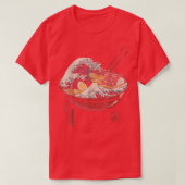 Geweldige Ramen Wave T-shirt (Design voorkant)
