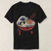 Geweldige Ramen Wave T-shirt (Design voorkant)