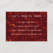 Geweldige realiteit contactkaartje (Achterkant)