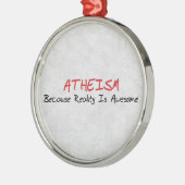 Geweldige realiteit metalen ornament (Links)