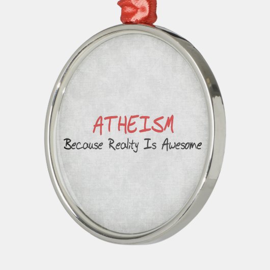 Geweldige realiteit metalen ornament (Links)