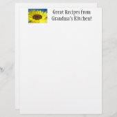 Geweldige recepten uit oma's keuken. Briefhoofd (Voorkant / Achterkant)