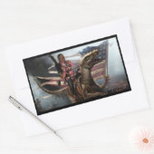 GEWELDIGE RECHTHOEKIGE STICKER (Envelop)