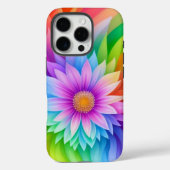 Geweldige regenboogbloem Case-Mate iPhone case (Achterkant)